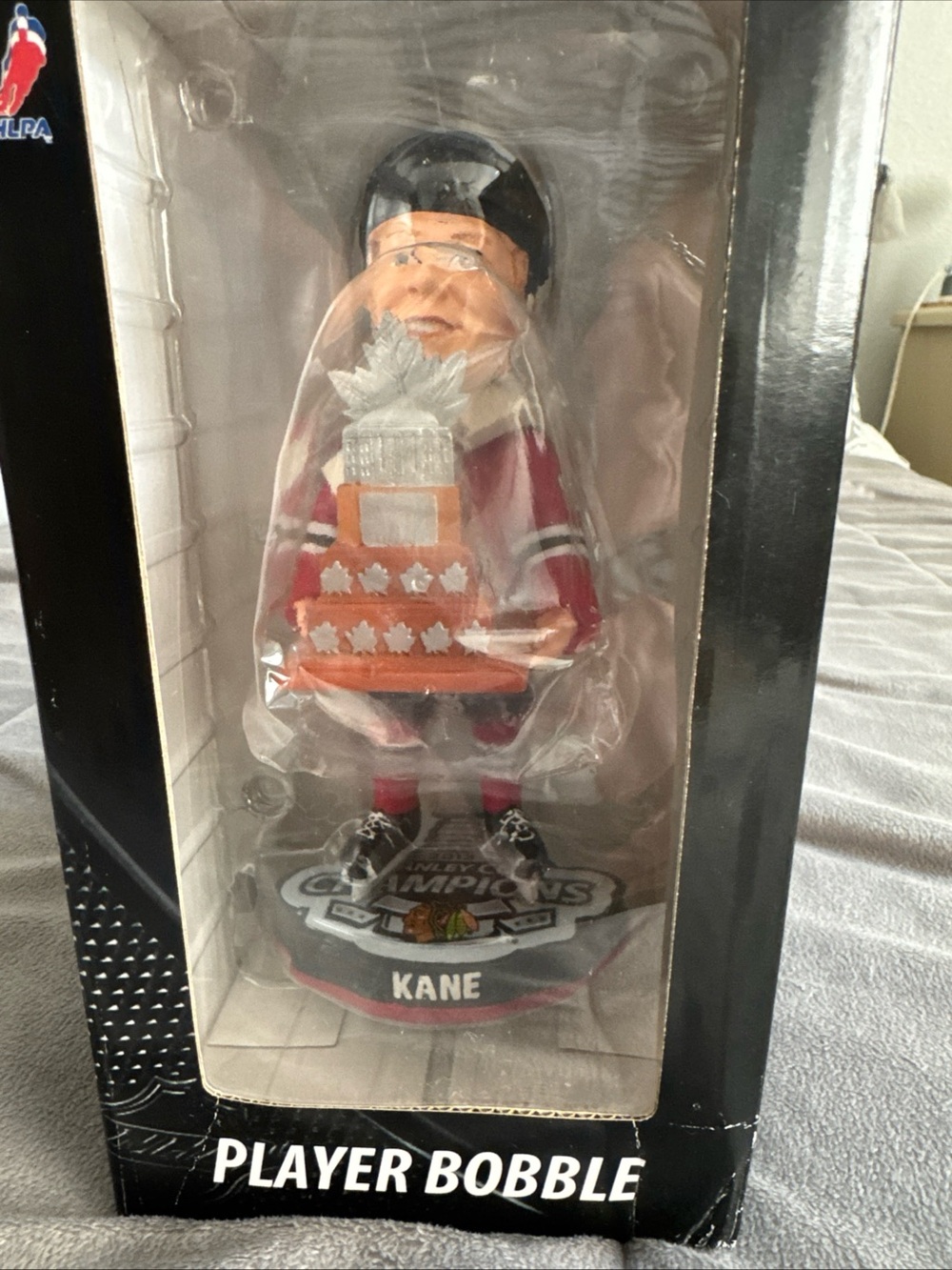 NHL Patrick Kane Chicago Blackhawks Player Bobble head Stanley cup 2013